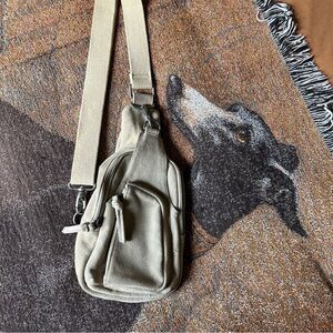 Free People Hudson Sling Bag - Mineral